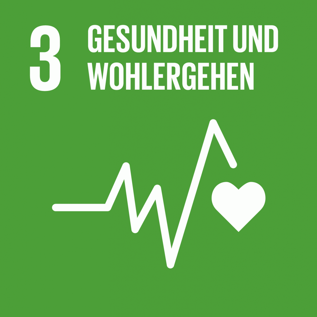 SDG03: Gesundheit und Wohlergehen