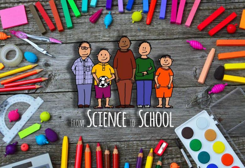 logo from science to school