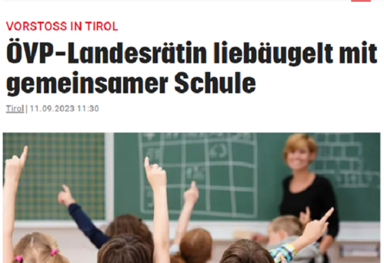 Gregor Örley zur Gestaltung von Schule