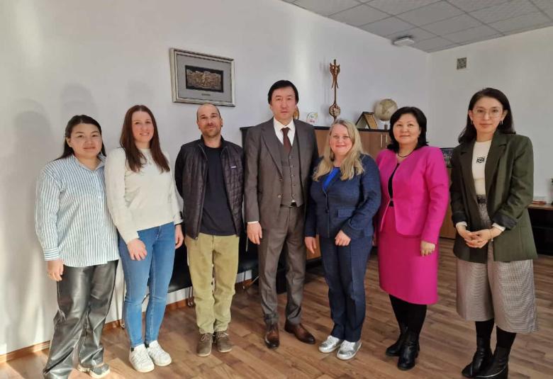 Gruppenbild PHT und Eurasian National University Astana