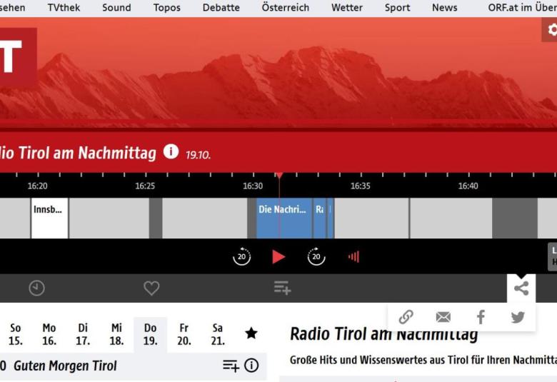 Radio Tirol berichtete über den Besuch der hochrangigen Delegation aus Südafrika.