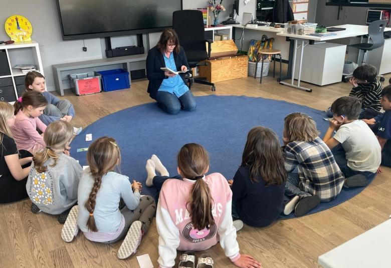 Kinder am Vorlesetag