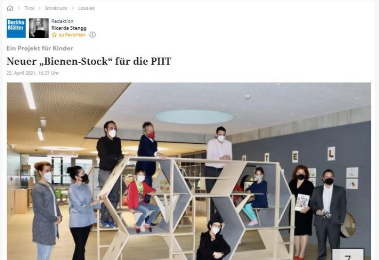 Die Lernwaben an der Praxisvolksschule der PHT