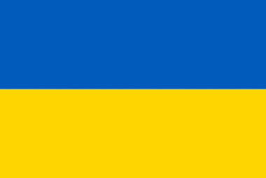 Ukraine Flagge