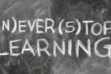 Never stop learning