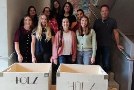 Die fertigen Werkstücke