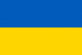 Ukraine Flagge